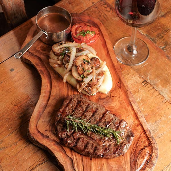 Steak & Wine