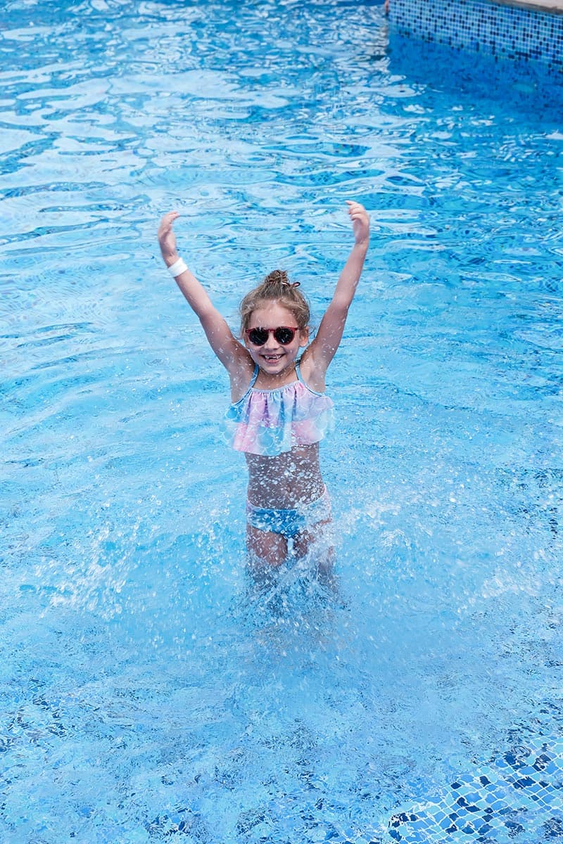 Family-friendly poolside fun at Riva
